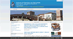Desktop Screenshot of comune.giacciano.ro.it