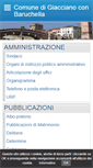 Mobile Screenshot of comune.giacciano.ro.it